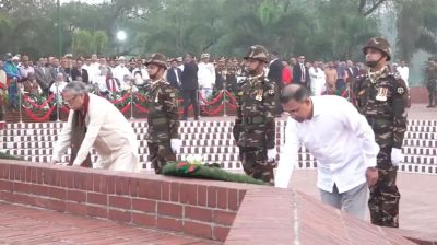 স্বাধীনতা দিবসে জাতীয় স্মৃতিসৌধে রাষ্ট্রপতি ও প্রধানমন্ত্রীর শ্রদ্ধা
