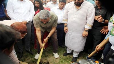 খাল খনন কর্মসূচী উদ্বোধন করলেন অর্থ ও পরিকল্পনামন্ত্রী আমির খসরু 