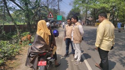 পঞ্চগড়ে জাতীয় সড়কে বিআরটিএর অভিযান