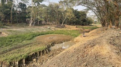 নবীগঞ্জে খাল খনন নিয়ে পুকুর চুরির অভিযোগ