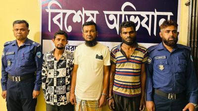 মীরসরাইয়ে চুরি হওয়া ৩১ টন রড উদ্ধার, গ্রেফতার-৩