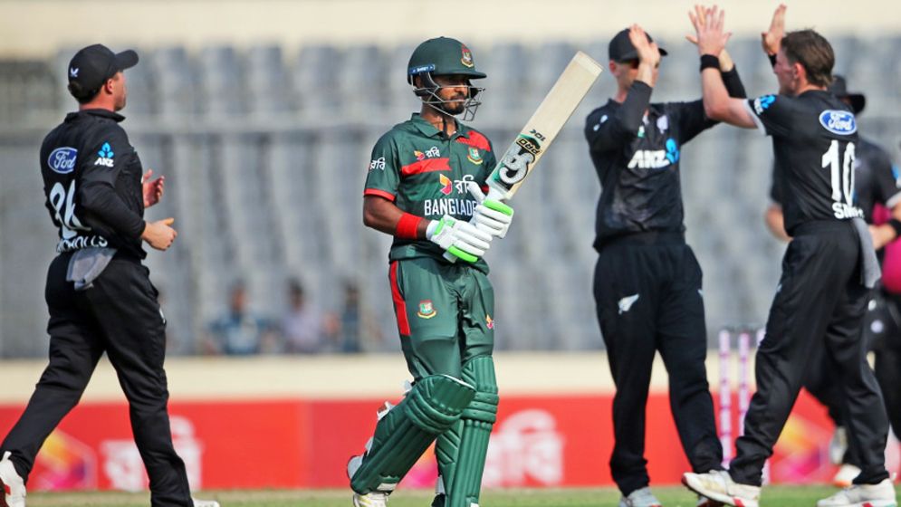 প্রথম ওয়ানডেতে বাংলাদেশকে ২৬ রানে হারালো নিউজিল্যান্ড