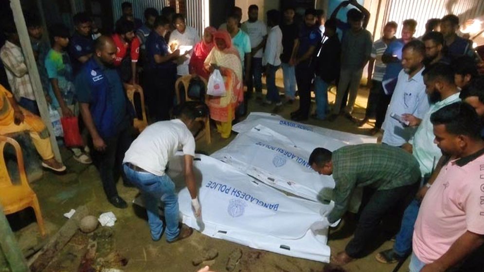 দাদি–ফুফুসহ তিনজনকে কুপিয়ে হত্যার ঘটনায় অভিযুক্ত আকাশ আটক  