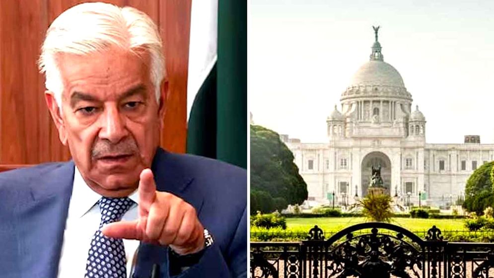 কলকাতায় হামলার হুমকি পাকিস্তানের প্রতিরক্ষামন্ত্রীর  