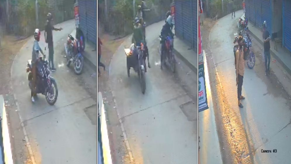 প্রকাশ্যে গুলি করে দুই লাখ টাকা ছিনতাই  