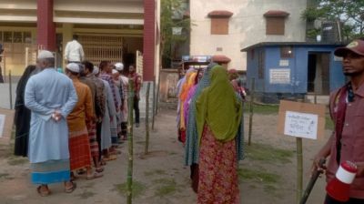 শেরপুর-৩ আসনে দুপুর পর্যন্ত ২৬.১% ভোটগ্রহণ