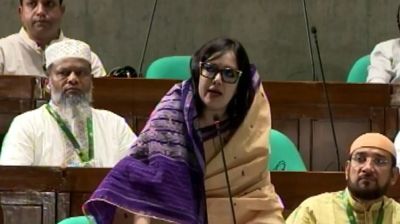 আমির হামজার দিকে ইঙ্গিত করে সংসদে রুমিন ফারহানার ক্ষোভ