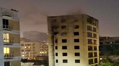 বনানীর বহুতল ভবনে আগুন