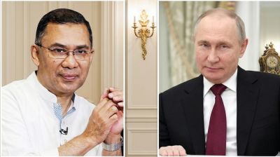 ভিডিও কনফারেন্সে থাকবেন তারেক রহমান ও পুতিন