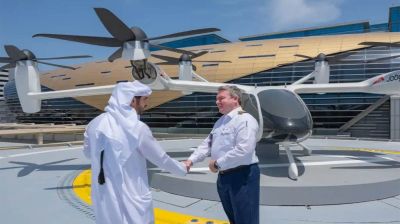 দুবাইয়ে উদ্বোধন হলো বিশ্বের প্রথম এয়ার ট্যাক্সি স্টেশন, আকাশে চলবে গাড়ি