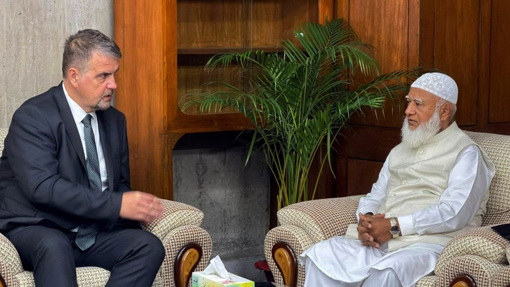 বিরোধীদলীয় নেতার সঙ্গে ইইউ নির্বাচন পর্যবেক্ষক দলের সাক্ষাৎ