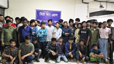 রাজধানীতে চাঁদাবাজ-অপহরণকারী-অজ্ঞানপার্টির সদস্যসহ গ্রেপ্তার শতাধিক