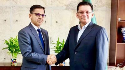 পররাষ্ট্রমন্ত্রীর সঙ্গে বিদায়ী সাক্ষাতে প্রণয় ভার্মা