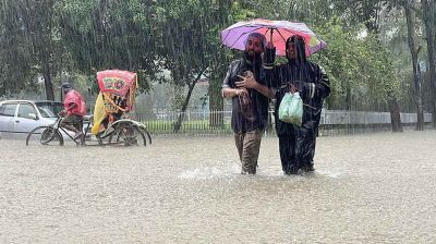 ২৪ ঘণ্টায় ঢাকায় রেকর্ড ৮০ মিলিমিটার বৃষ্টি