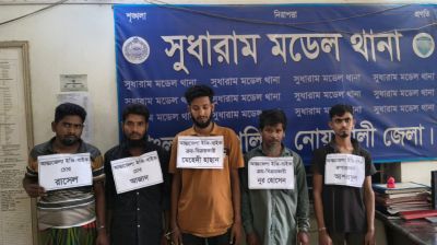 গ্যারেজে চোরাই অটোরিকশা কেনা-বেচা, গ্রেপ্তার ৫