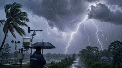 দুপুরের মধ্যে ৯ জেলায় ঝড়ের সতর্কতা