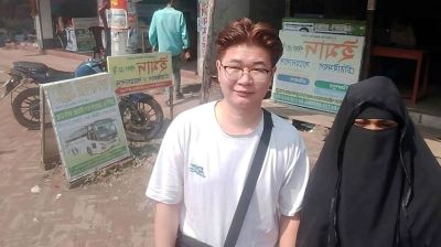 প্রেমের টানে পিরোজপুর এসে আশাহত হয়ে ফিরে গেলেন চীনা যুবক 