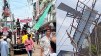 কালবৈশাখী আর অতিবৃষ্টিতে বিদ্যুৎ বিপর্যয়