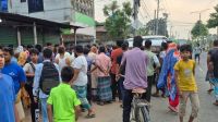 মোটরসাইকেল নিয়ন্ত্রণ হারিয়ে প্রাণ গেলো ২ বন্ধুর  