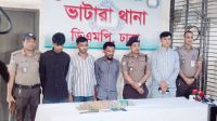 ডি মাজেন্ড গির্জায় ডাকাতি, গ্রেপ্তার ৩