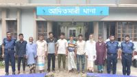 পুলিশের চিরুনি অভিযানে গ্রেপ্তার ১২ জন 