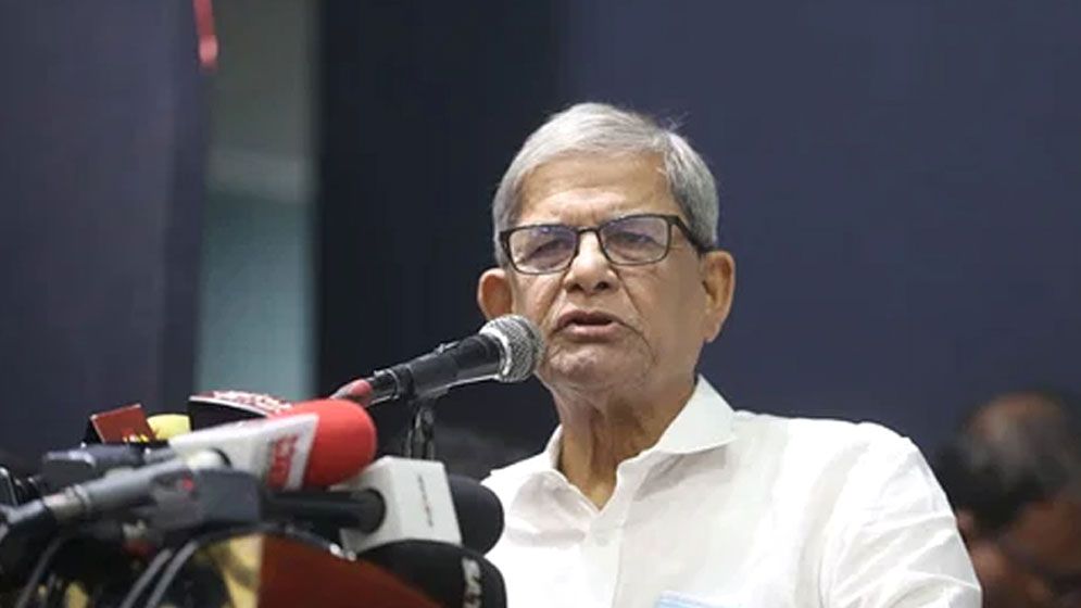 বিএনপি একদলীয় শাসনে বিশ্বাসী নয়: মির্জা ফখরুল 