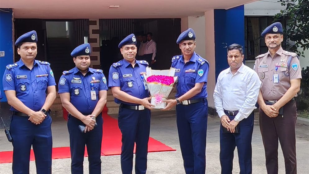ফেনীর নতুন পুলিশ সুপার প্রত্যুষ মজুমদার