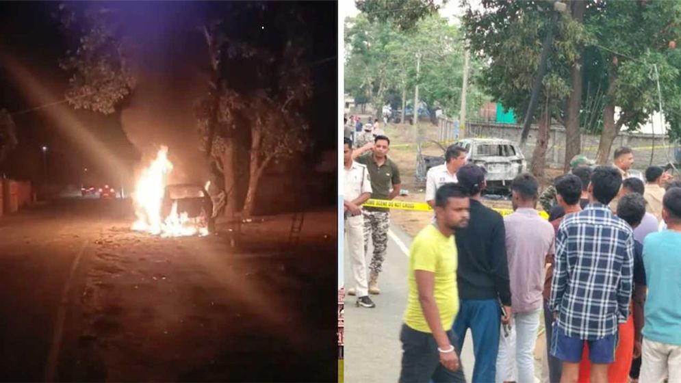 ভারতে বিজেপি নেতাসহ তিনজনকে পুড়িয়ে হত্যা