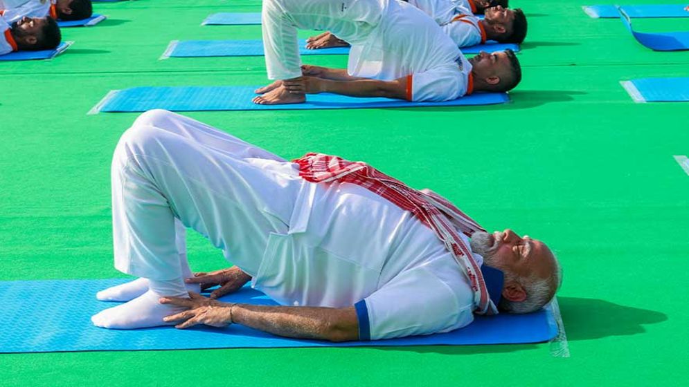সব বয়সে যোগচর্চা ছড়িয়ে দেওয়ার আহ্বান মোদি