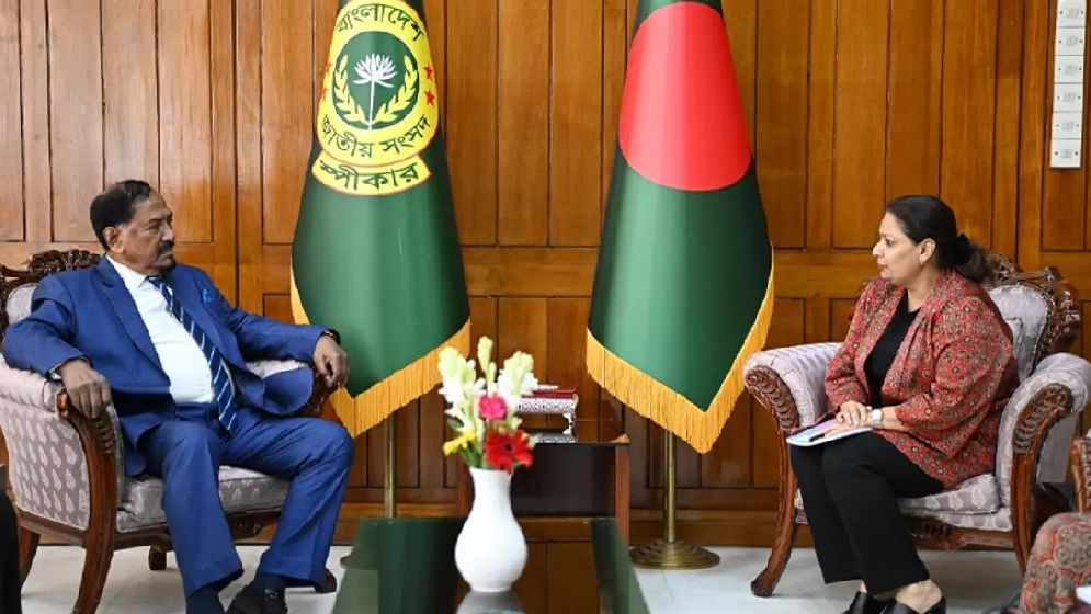 স্পিকারের-ইউএন উইমেন প্রতিনিধির সাক্ষাৎ