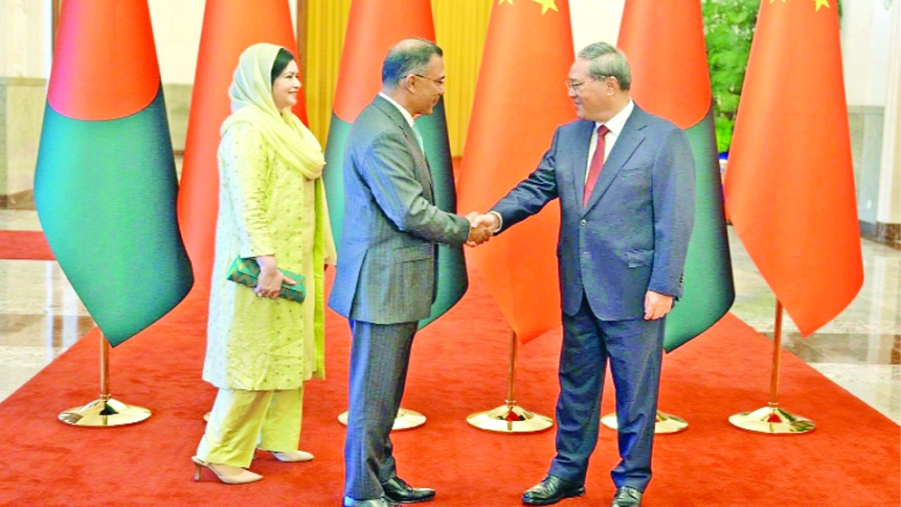 তারেক রহমান ও লি ছিয়াং বৈঠক