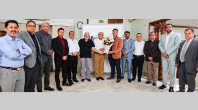 বিবিএমসিসিআই চেয়ারম্যান ও বোর্ড অব মেম্বারসকে নেক্সট রিপ্রেজেন্টেটিভসের শ্রদ্ধা 