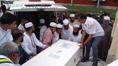 কাতার থেকে ফিরলো পাঁচ প্রবাসীর মরদেহ, কান্নায় ভারী সিলেট বিমানবন্দর 