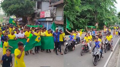 হেক্সার স্বপ্নে রাজাপুরে ব্রাজিল সমর্থকদের উচ্ছ্বাস