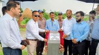 নারিকেলবাড়িয়া ইউপি ভবনের ভিত্তিপ্রস্তর স্থাপন করলেন জেলা প্রশাসক
