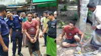 চাঁদা দাবির অভিযোগে যুবক আটক, থানায় সোপর্দ