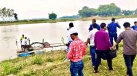 অবৈধভাবে বালু উত্তোলন, সরঞ্জামাদি জব্দ করে ঘটনাস্থলেই ধ্বংস