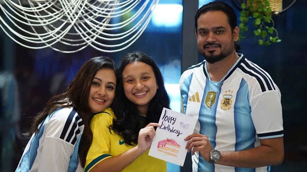 জন্মদিনে পূর্ণিমাকে আবেগঘন শুভেচ্ছা স্বামীর 