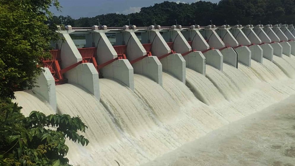 পানির উচ্চতা বৃদ্ধি, শনিবার খোলা হবে কাপ্তাই বাঁধের ১৬টি জলকপাট