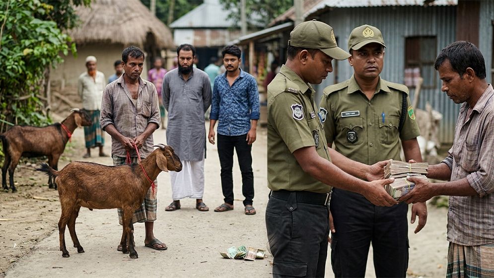 ছাগল চুরির ঘটনায় দুজন আটক, ‘লাখ টাকায় পাল্টে গেল হিসাব’