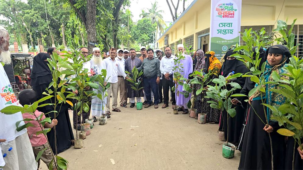 নানা কর্মসূচির মধ্য দিয়ে গ্রামীণ উন্নয়নের অঙ্গীকার