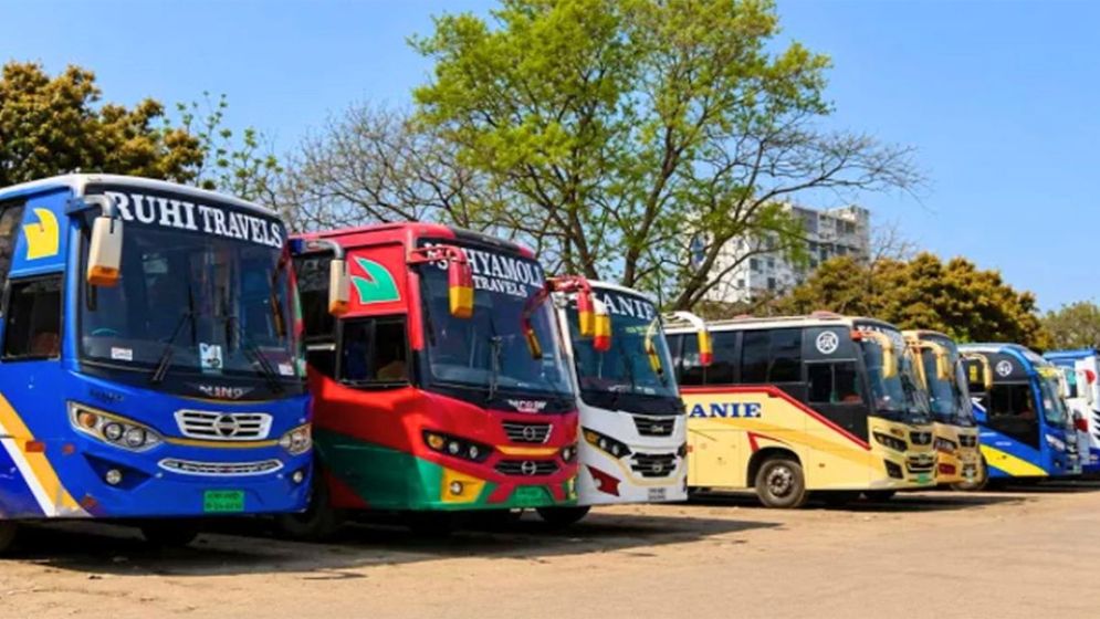 রাজশাহী থেকে সব রুটে বাস চলাচল বন্ধ ঘোষণা 