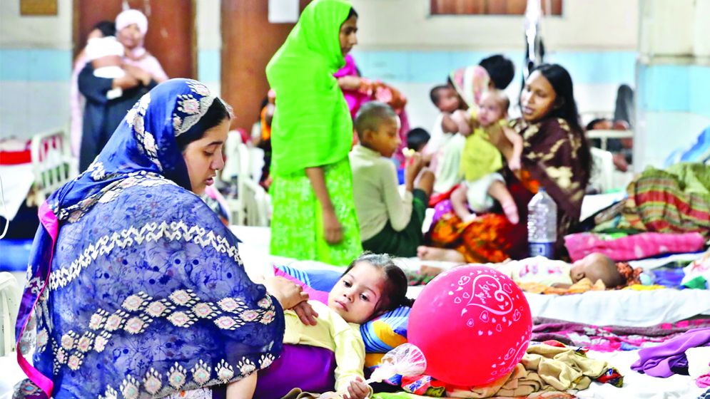 আরো ৬ জনের প্রাণহানি হাম ও ডেঙ্গুতে 