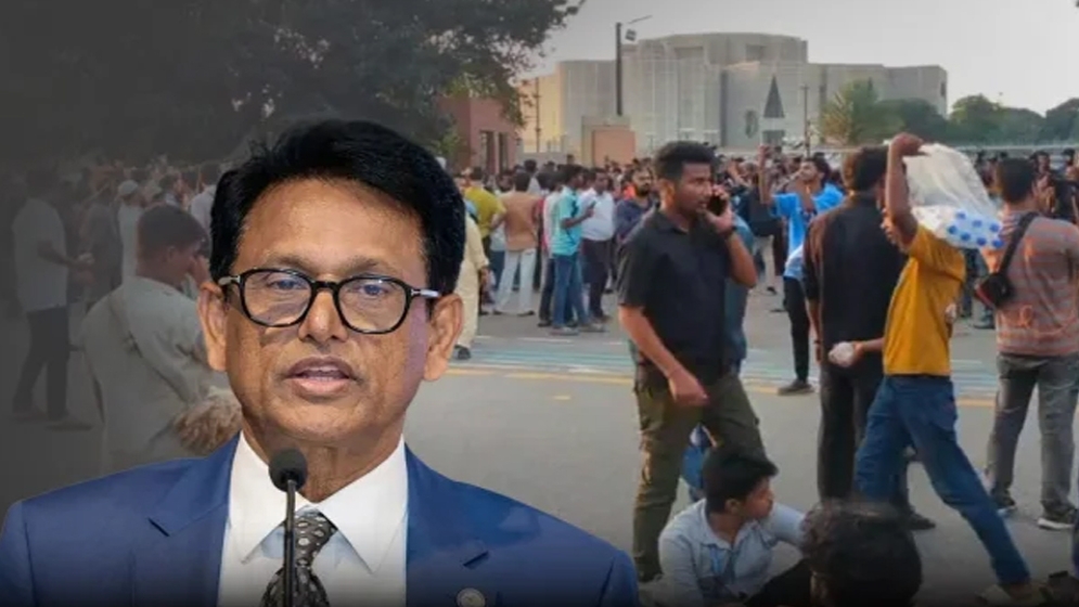 শিক্ষামন্ত্রীর পদত্যাগসহ তিন দফা দাবিতে উত্তাল শিক্ষাঙ্গন