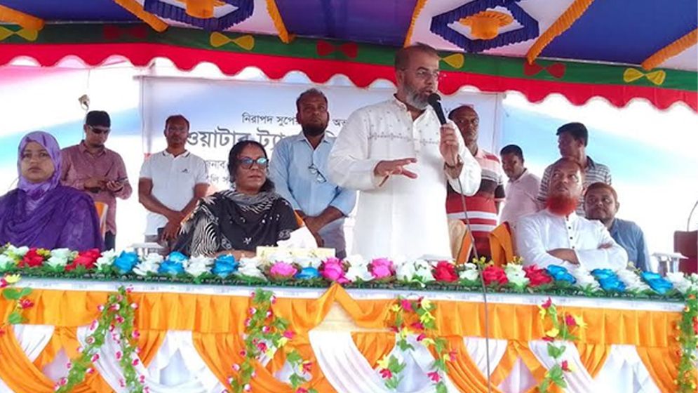 সুপেয় পানির সংকট নিরসনে সরকারের প্রতিশ্রুতি অনুযায়ী কাজ করছি