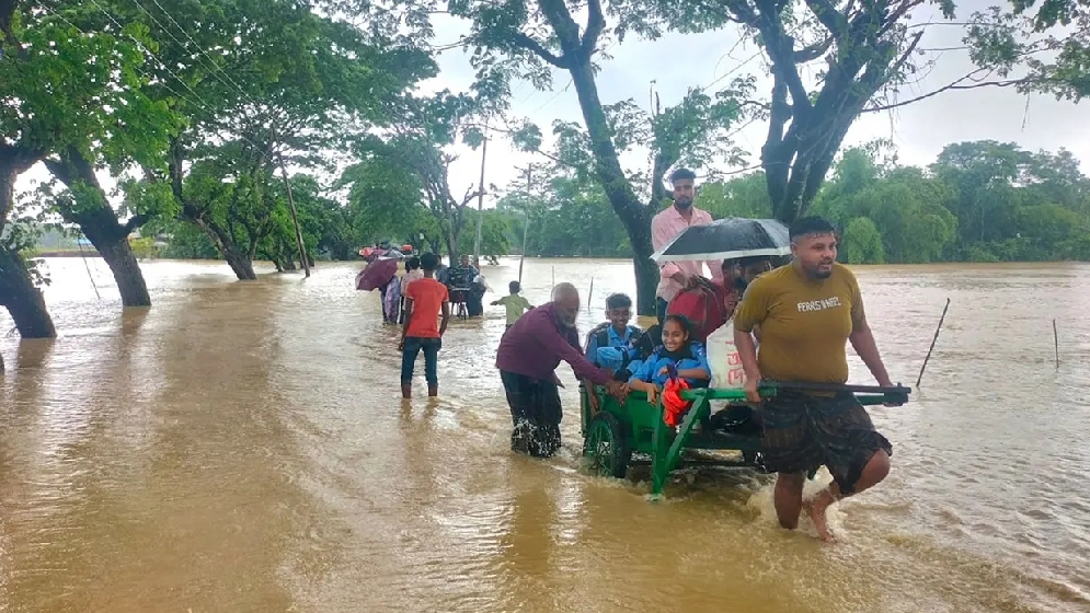 বন্যা সতর্কতা জারি ১৮টি জেলায়