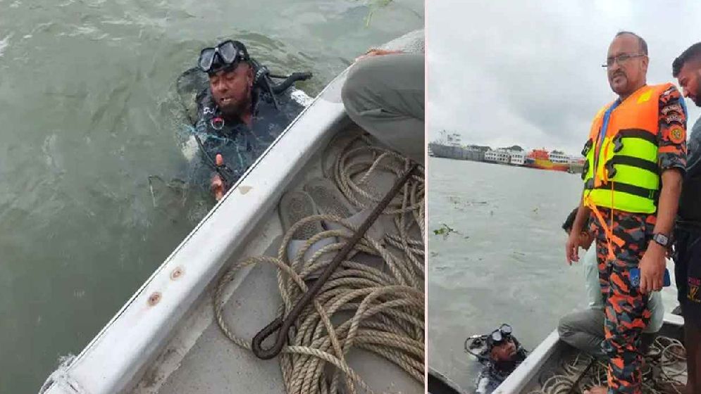 বুড়িগঙ্গায় লঞ্চের ধাক্কায় ট্রলারডুবিতে নিখোঁজ ২, উদ্ধারে ডুবুরি দল