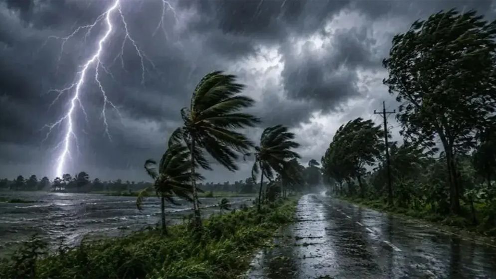 ৯ অঞ্চলে বজ্রবৃষ্টির সতর্কতা 