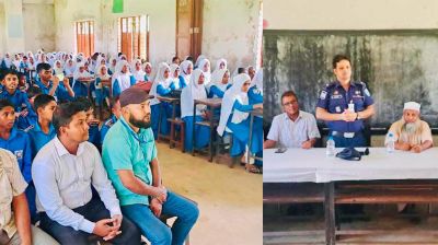 গোয়াইঘাটে ‘মাদক ও মানব পাচারকে না বলুন’ শীর্ষক আলোচনা সভা