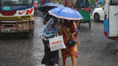 রাত ১টার মধ্যে বজ্রসহ বৃষ্টি হতে পারে যেসব অঞ্চলে